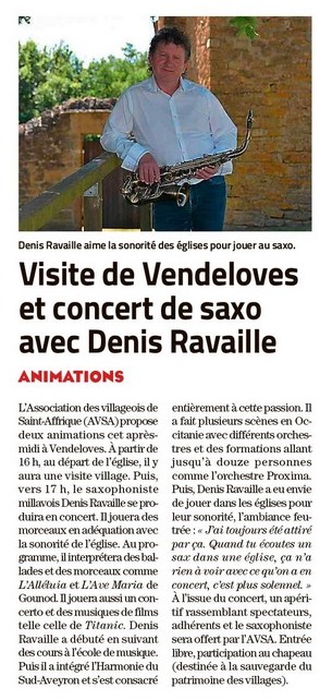 Denis Ravaille le Midi Libre