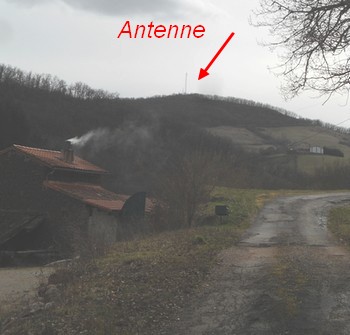 Le Cambon 12400 antenne