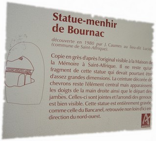 Bournac 12400 menhir 3