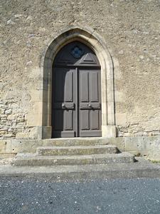 Eglise de Tiergues portail