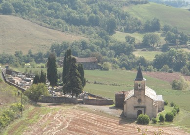 Bournac 12400 église cimetière