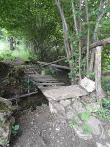 Rando St Affrique Tiergues passerelle