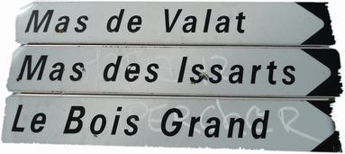 Panneau Valat Issart Bois grand