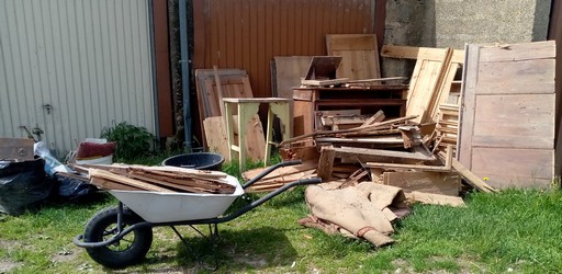 Sacristie Boussac déchets AVSA