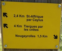 Rando St Affrique Tiergues Nougayrolles