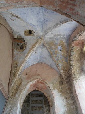 St Etienne de Naucoulès 12400 église vers clocher 1