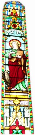 St Etienne de Naucoulès 12400 église viitrail 1