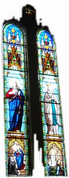 St Etienne de Naucoulès 12400 église viitrail 3