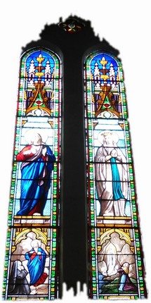 St Etienne de Naucoulès 12400 église viitrail 5